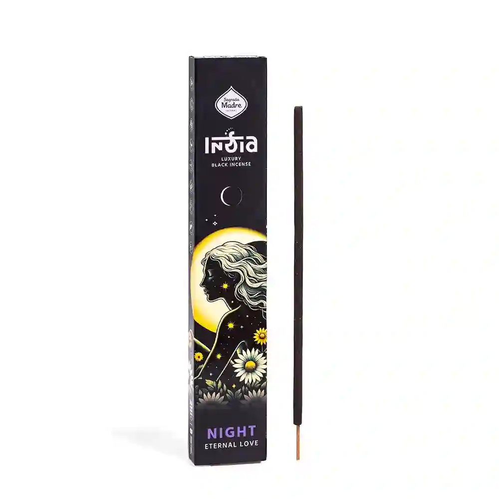 Argentina - Bețișoare Parfumate Luxury Sagrada Madre Colecția India Black  - Noche (Iubire Eternă)