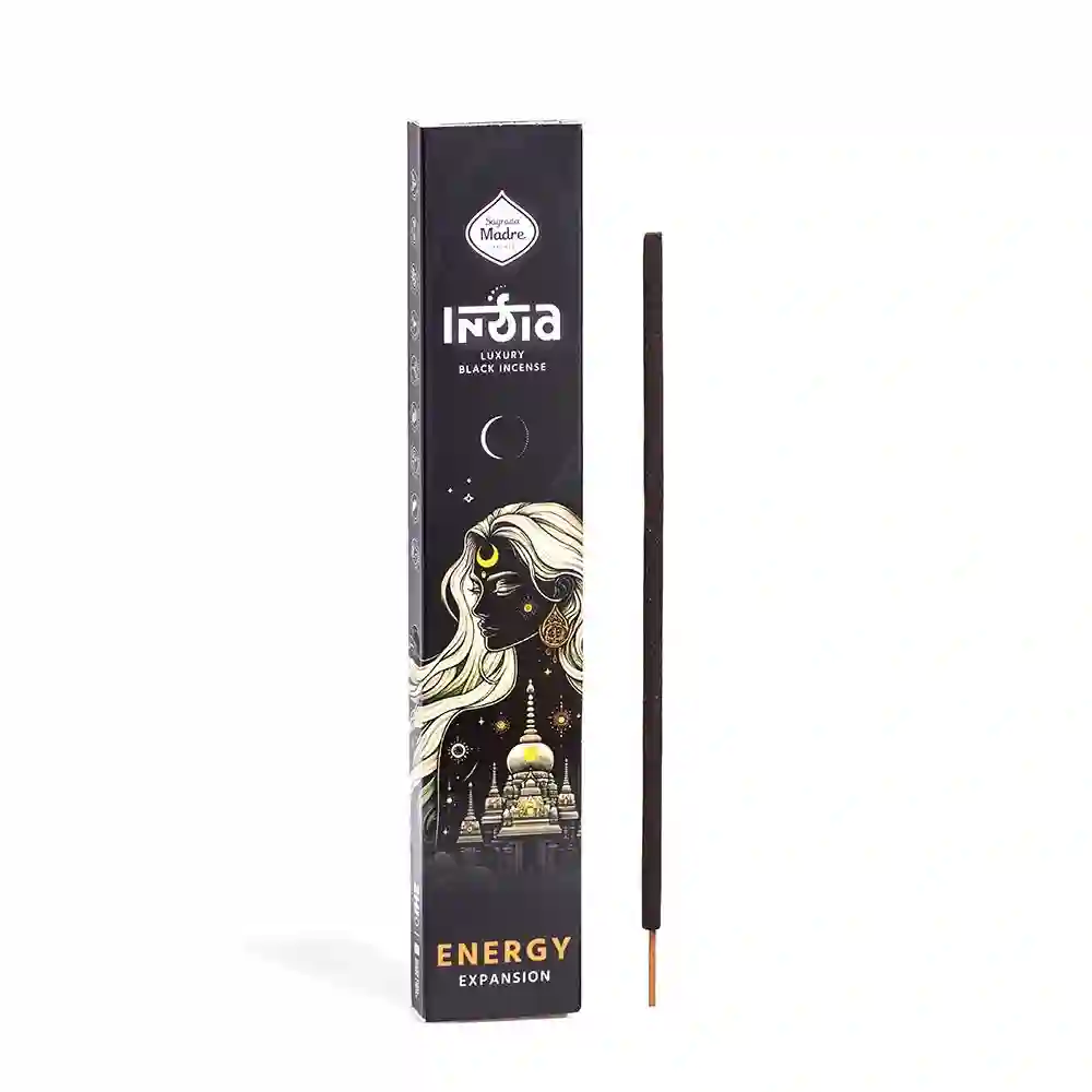 Argentina - Bețișoare Parfumate Luxury Sagrada Madre Colecția India Black  - Energia (Expansiune și Unitate)