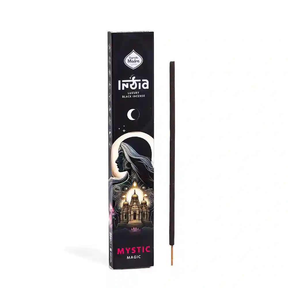 Argentina - Bețișoare Parfumate Luxury Sagrada Madre Colecția India Black  - Mystic (Magie și Unitate)