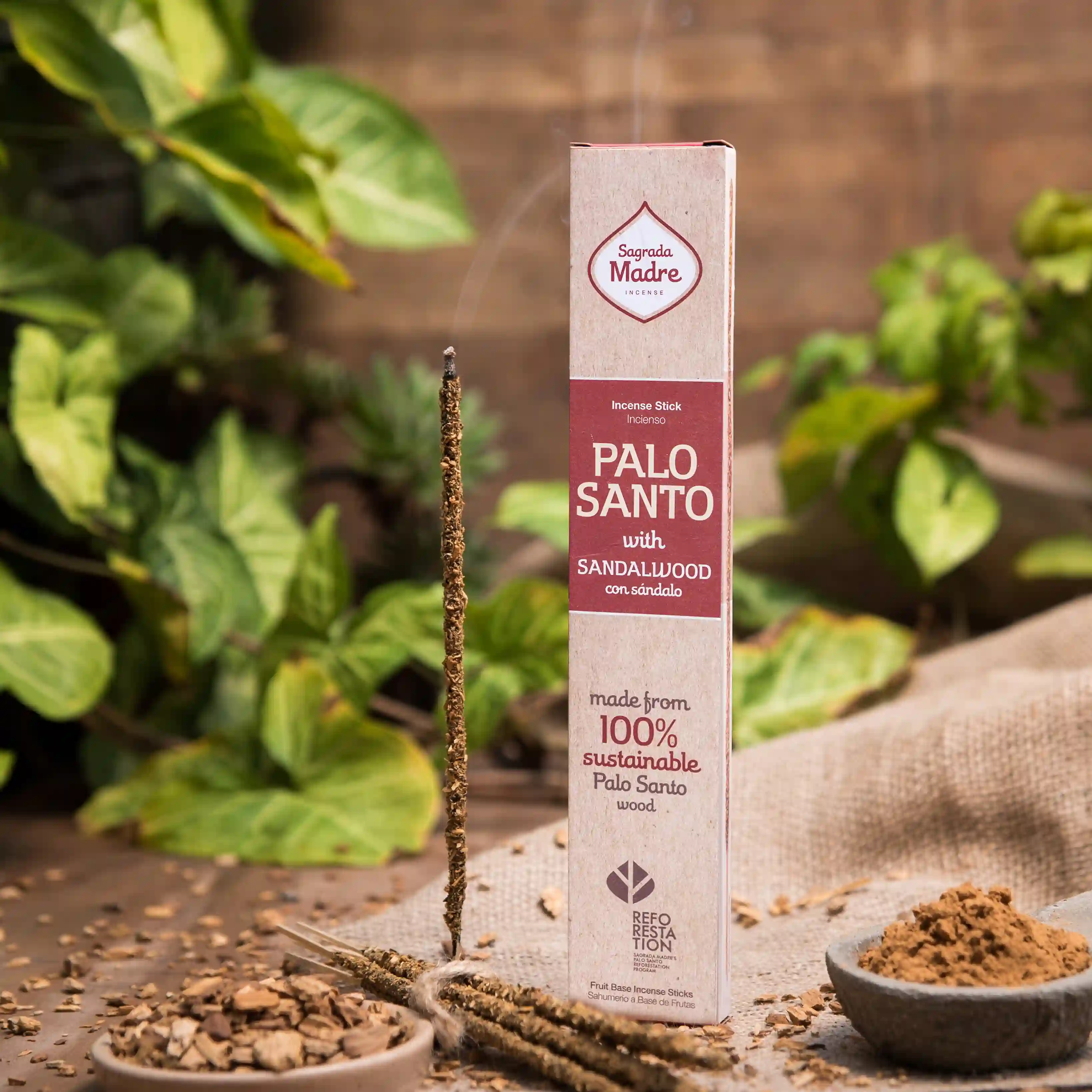Argentina - Bețișoare Parfumate Luxury Sagrada Madre Colecția Palo Santo - Santal