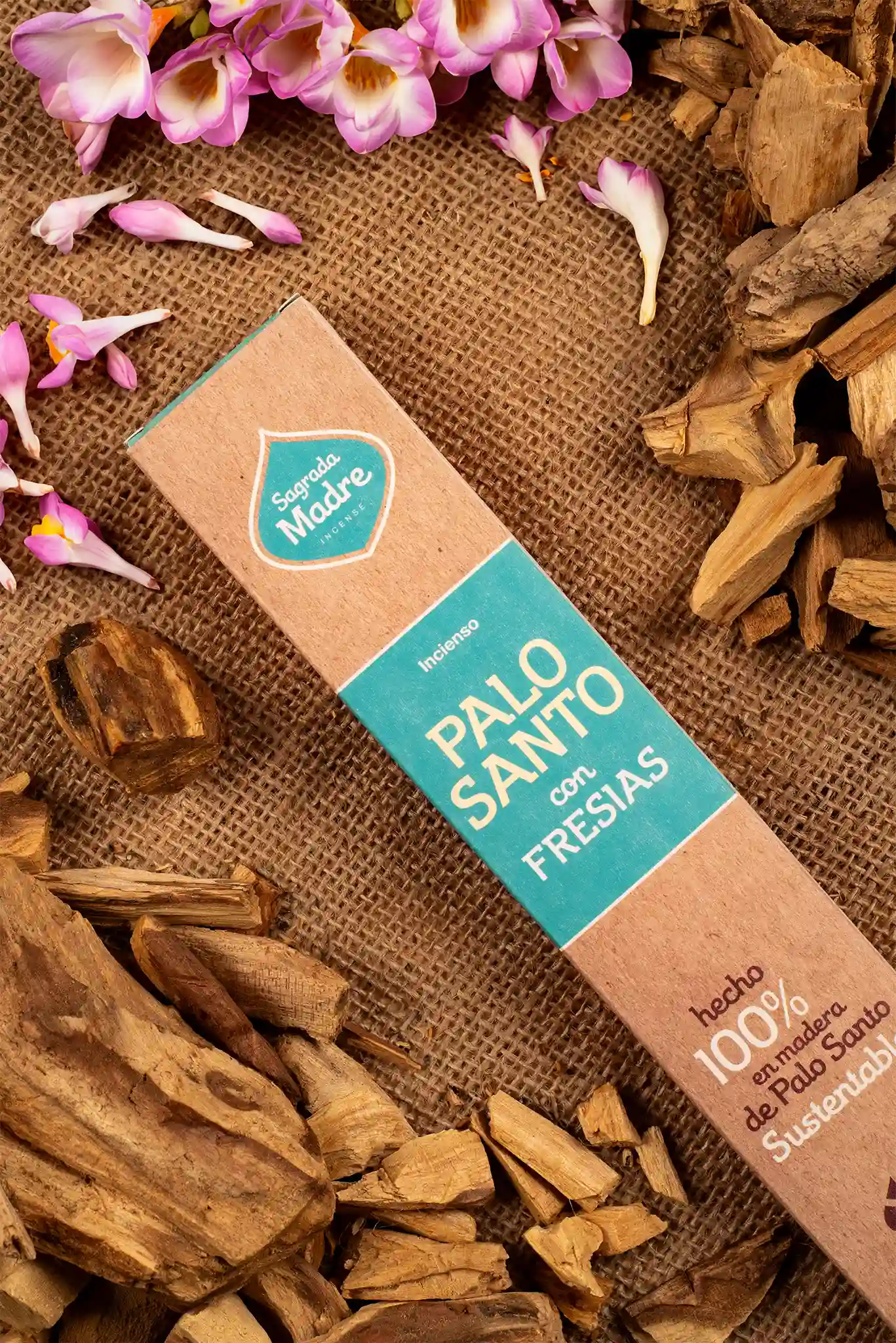 Bețișoare Parfumate Luxury Sagrada Madre Colecția Palo Santo - Frezie [3]