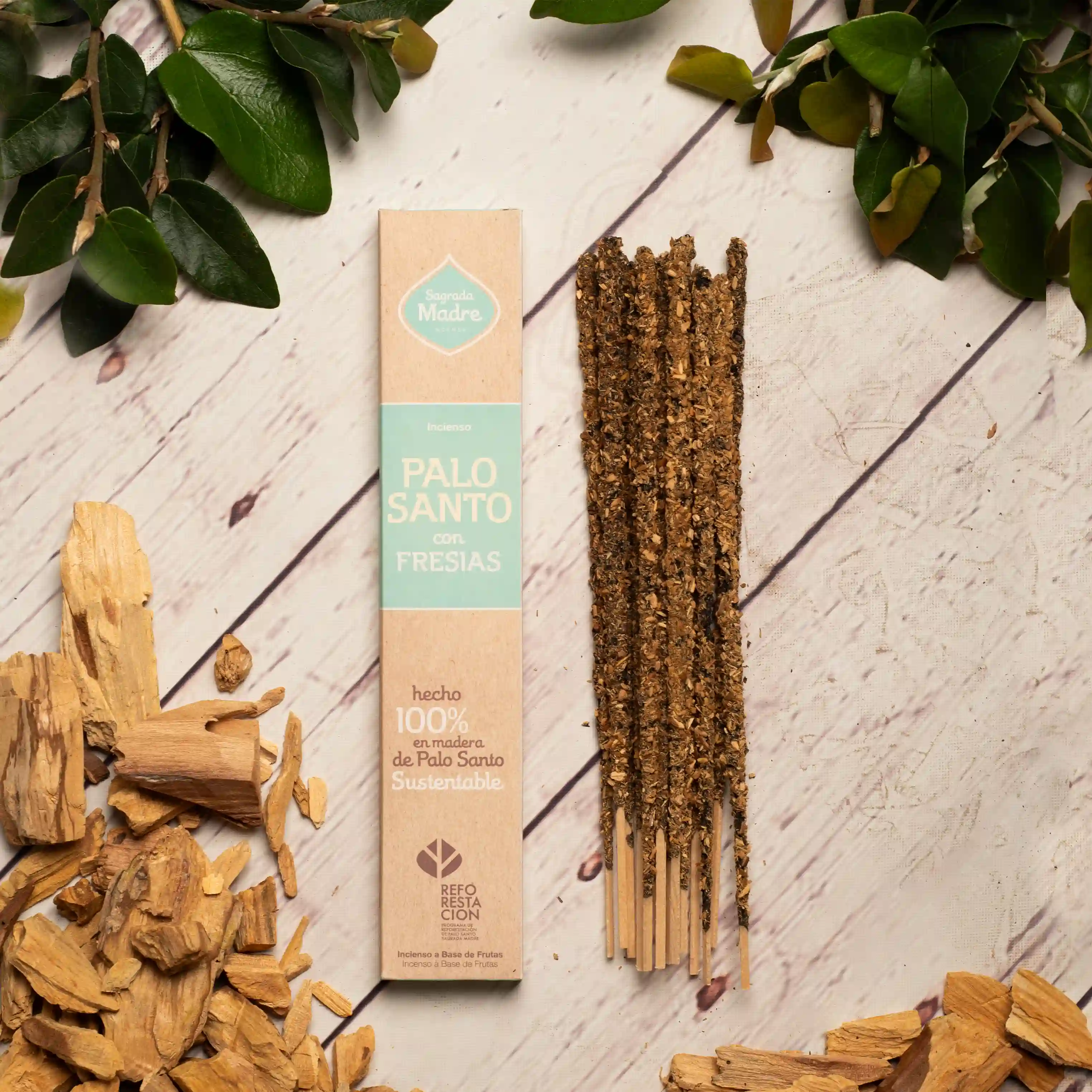 Argentina - Bețișoare Parfumate Luxury Sagrada Madre Colecția Palo Santo - Frezie