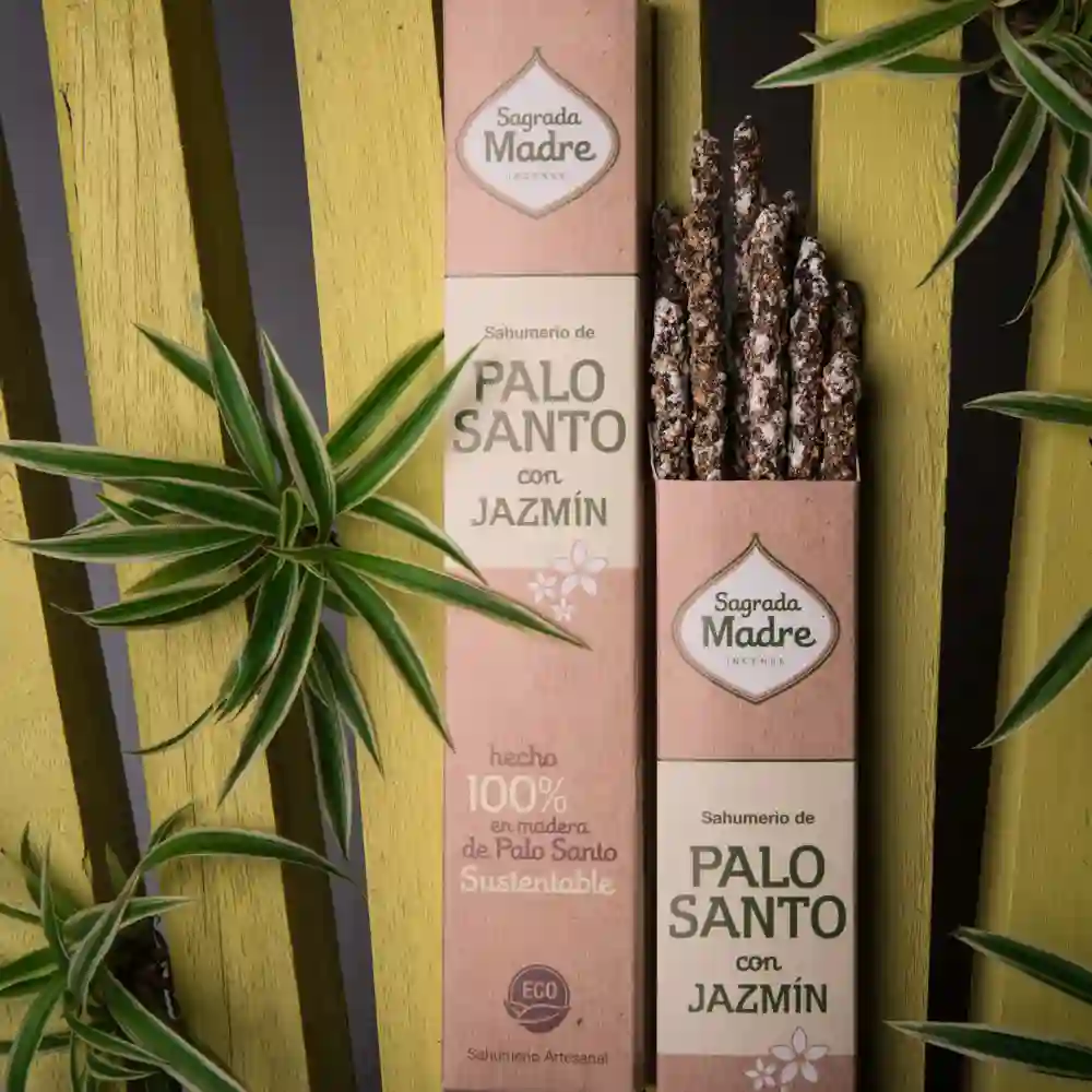 Bețișoare Parfumate Luxury Sagrada Madre Colecția Palo Santo - Iasomie [2]