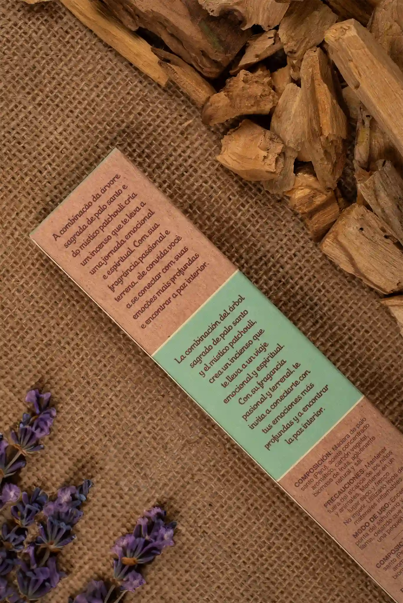 Bețișoare Parfumate Luxury Sagrada Madre Colecția Palo Santo - Patchouli [2]