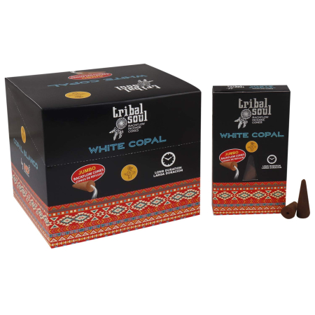 Conuri Parfumate (Fum Greu) Premium Tribal Soul - Copal Alb [1]