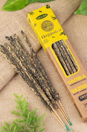 India - Bețișoare Parfumate Premium - Vanilla Organico