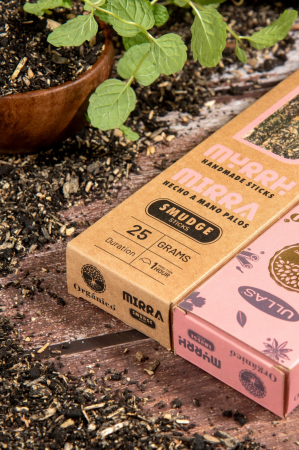 Bețișoare Parfumate Premium - Myrrh Organico [3]