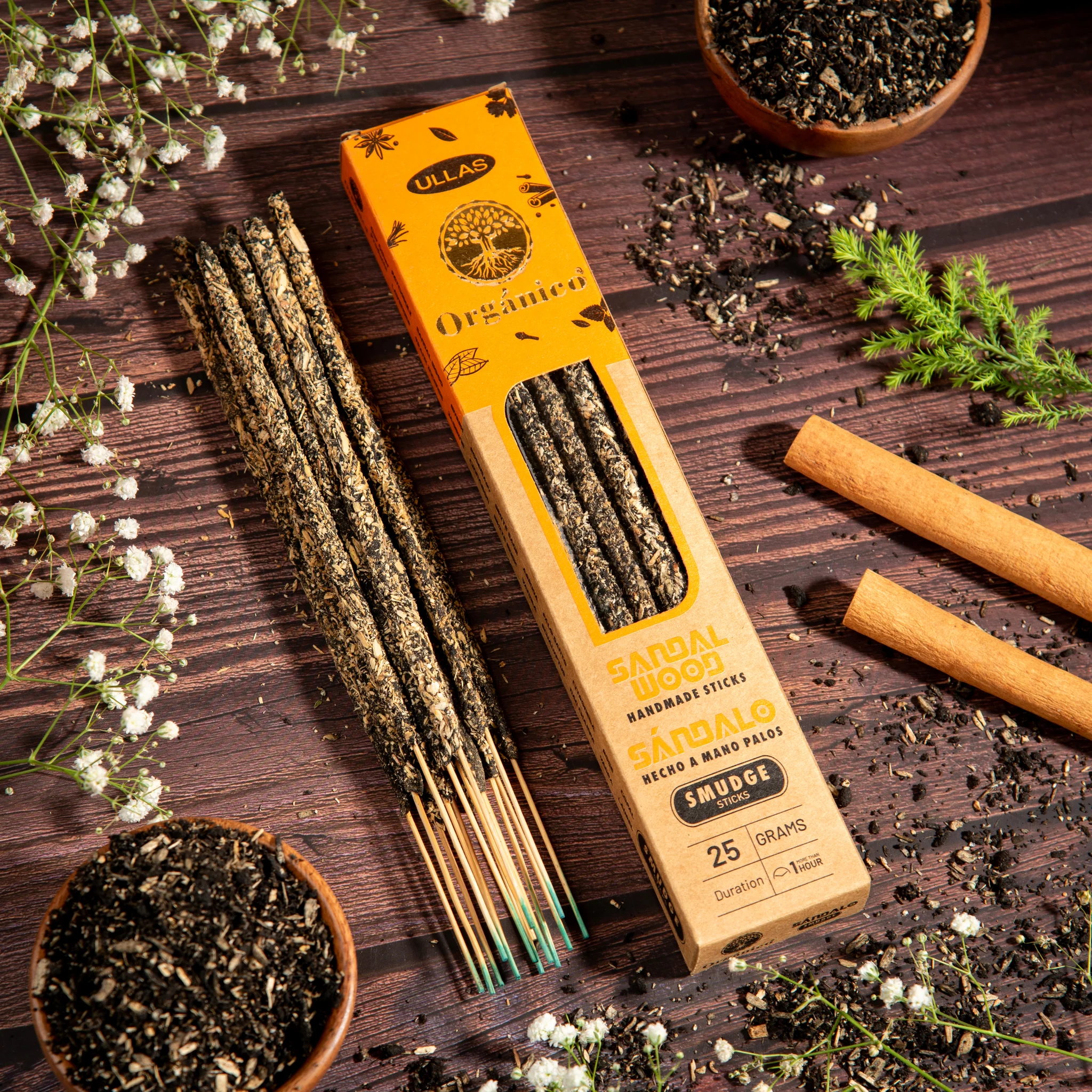 Bețișoare Parfumate Premium - Sandalwood [1]