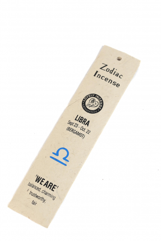 Nepal - Betisoare parfumate - Zodiac Incense - Balanta ( Bergamot)