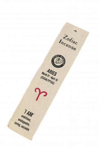 Nepal - Betisoare parfumate - Zodiac Incense - Berbec (Eucalyptus)