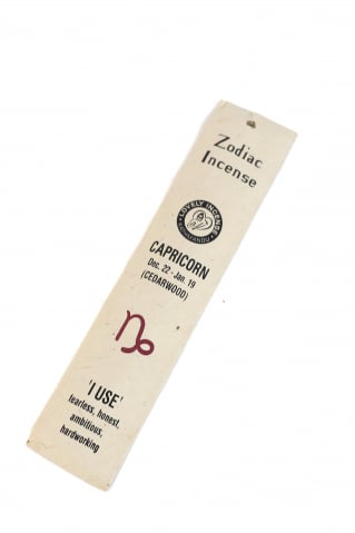 Nepal - Betisoare parfumate - Zodiac Incense - Capricorn ( Cedarwood)