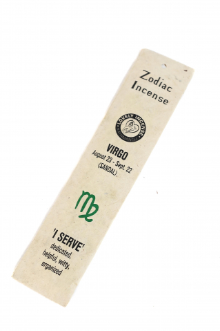 Nepal - Betisoare parfumate - Zodiac Incense - Fecioara ( Sandal)