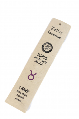 Nepal - Betisoare parfumate - Zodiac Incense - Taur (Tea Tree)