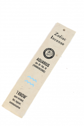 Nepal - Betisoare parfumate - Zodiac Incense - Varsator ( Frankincense)