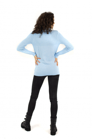 Bluza basic tip helanca - Khaki 22N96XD [3]