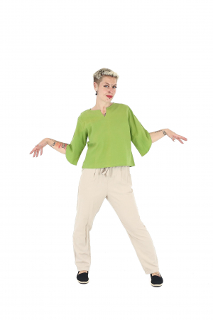 Bluza din bumbac Karen V2 - Lime [1]
