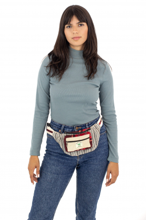 Borseta din bumbac - Crem [1]