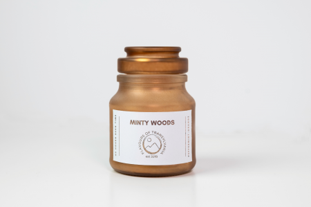 FEMEI - Box - Lumanare parfumata si saculet cu lavanda - Minty Woods