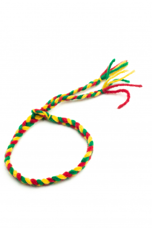 Bratara de picior impletita - Multicolora [0]