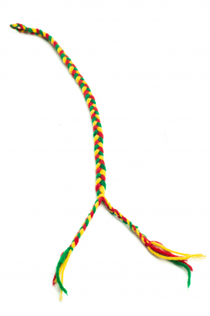 Bratara de picior impletita - Multicolora [2]