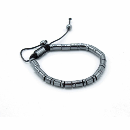 Brățări Shamballa din Hematit Magnetic - Cilindri și Inele [3]
