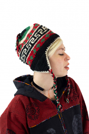 Caciula calduroasa din 100% Lana captusita cu polar - Model 10 [1]