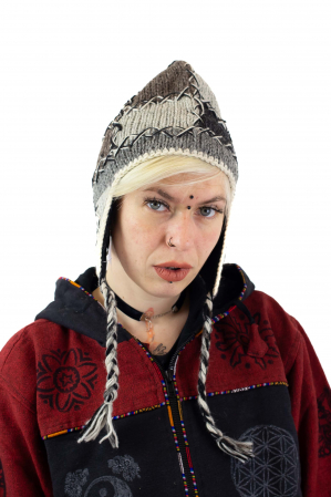 Caciula calduroasa din 100% Lana captusita cu polar - Model 12 [0]