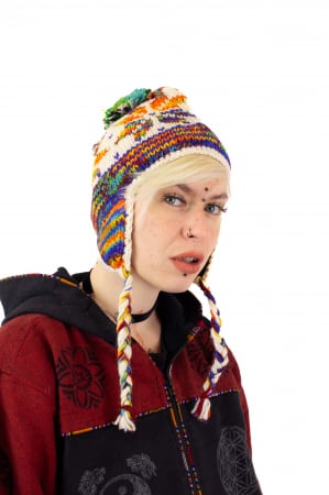 Caciula calduroasa din 100% Lana captusita cu polar - Model 7 [0]