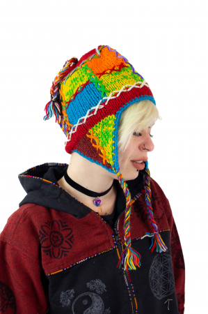 Caciula calduroasa din 100% Lana captusita cu polar - Model Unicat - 13 [1]