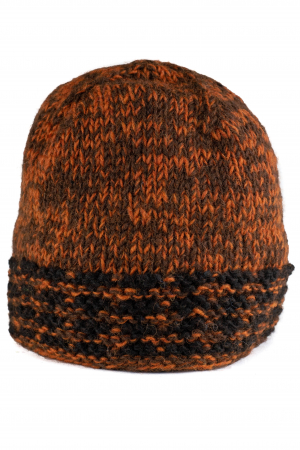 Caciula din lana - Black and Brown [1]