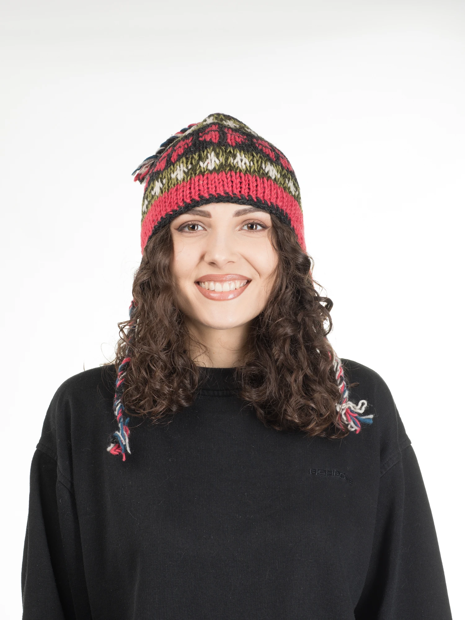 Căciuli - Caciula din lana captusita cu polar - Model unicat 12