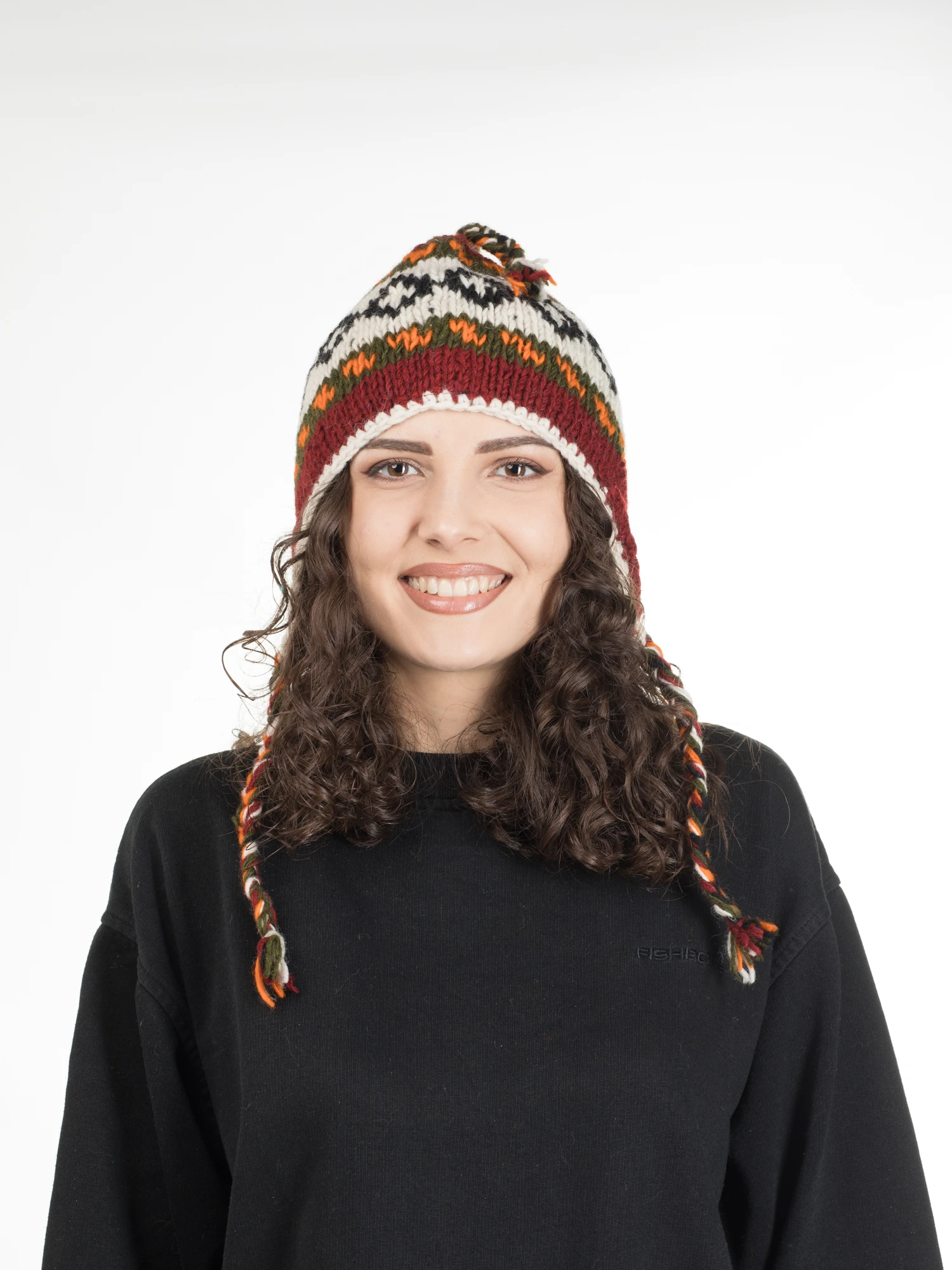 FEMEI - Caciula din lana captusita cu polar - Model unicat 23