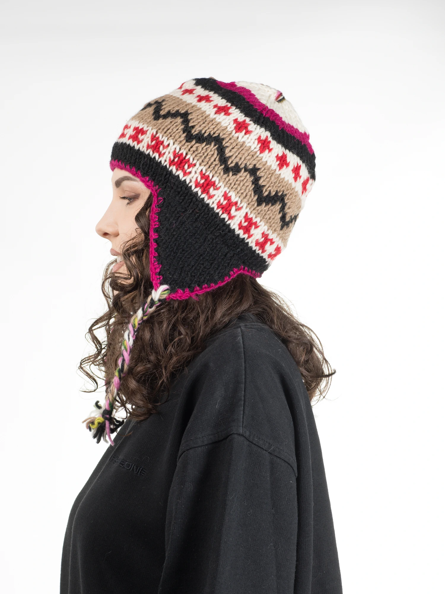 Caciula din lana captusita cu polar - Model unicat 29 [1]