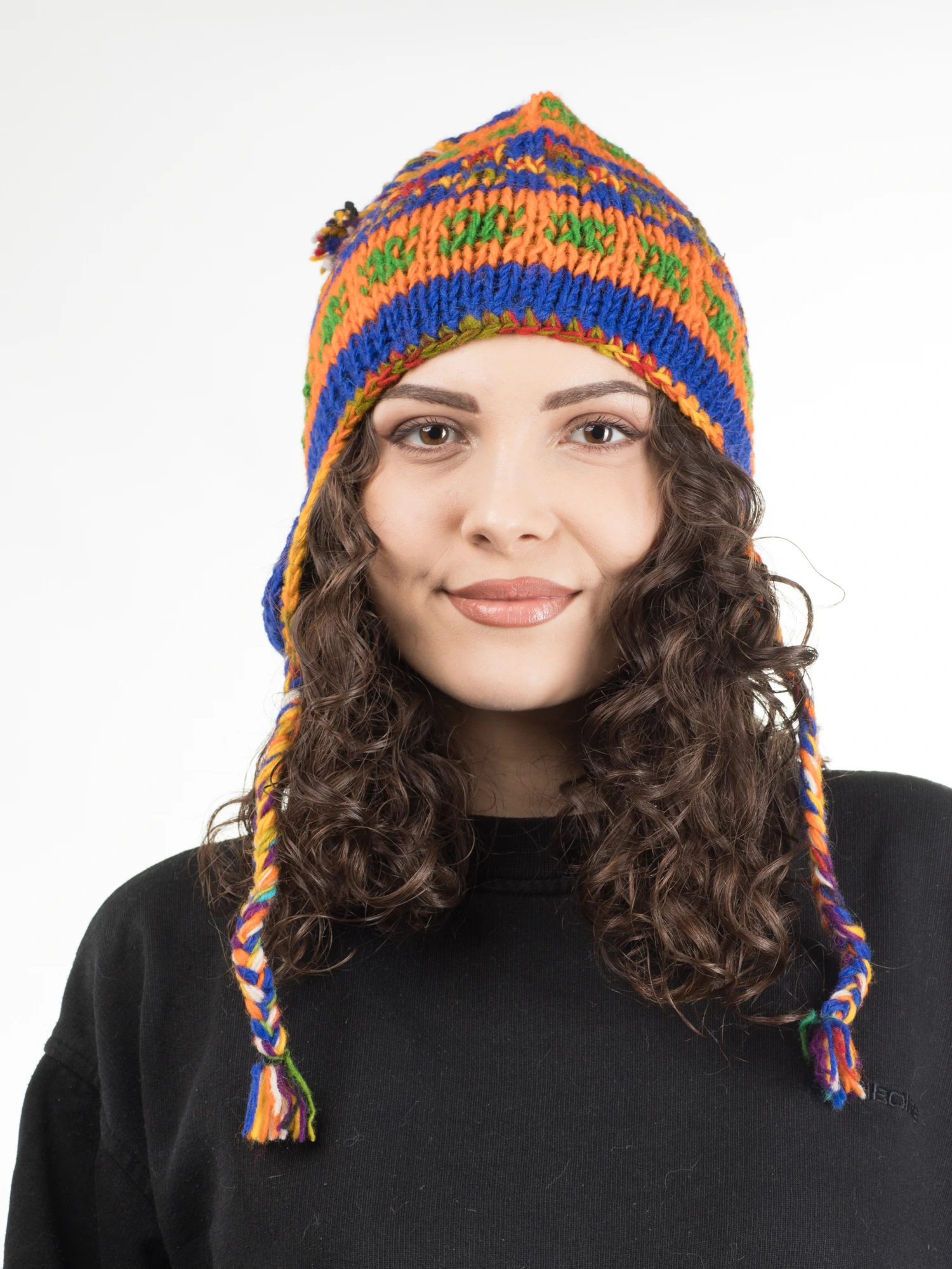 FEMEI - Caciula din lana captusita cu polar - Model unicat 45