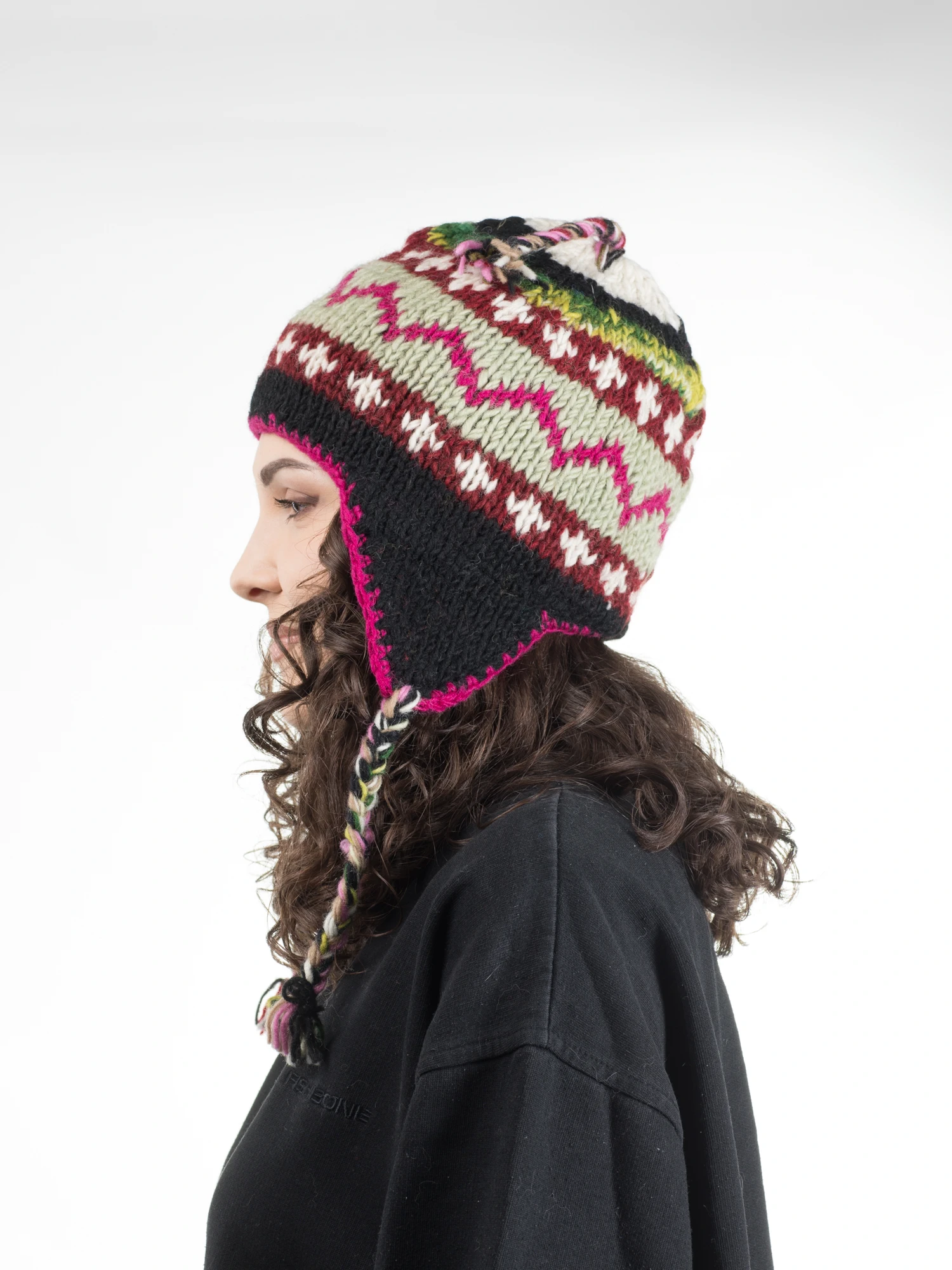 Caciula din lana captusita cu polar - Model unicat 49 [1]