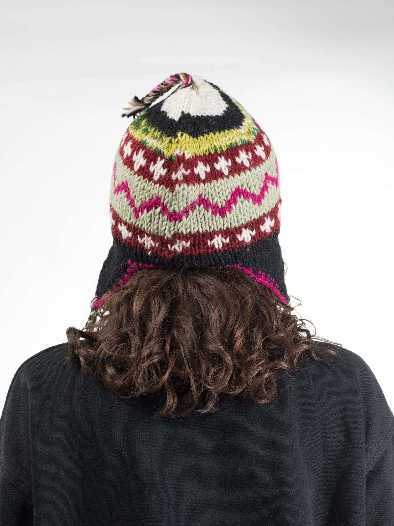 Caciula din lana captusita cu polar - Model unicat 49 [2]