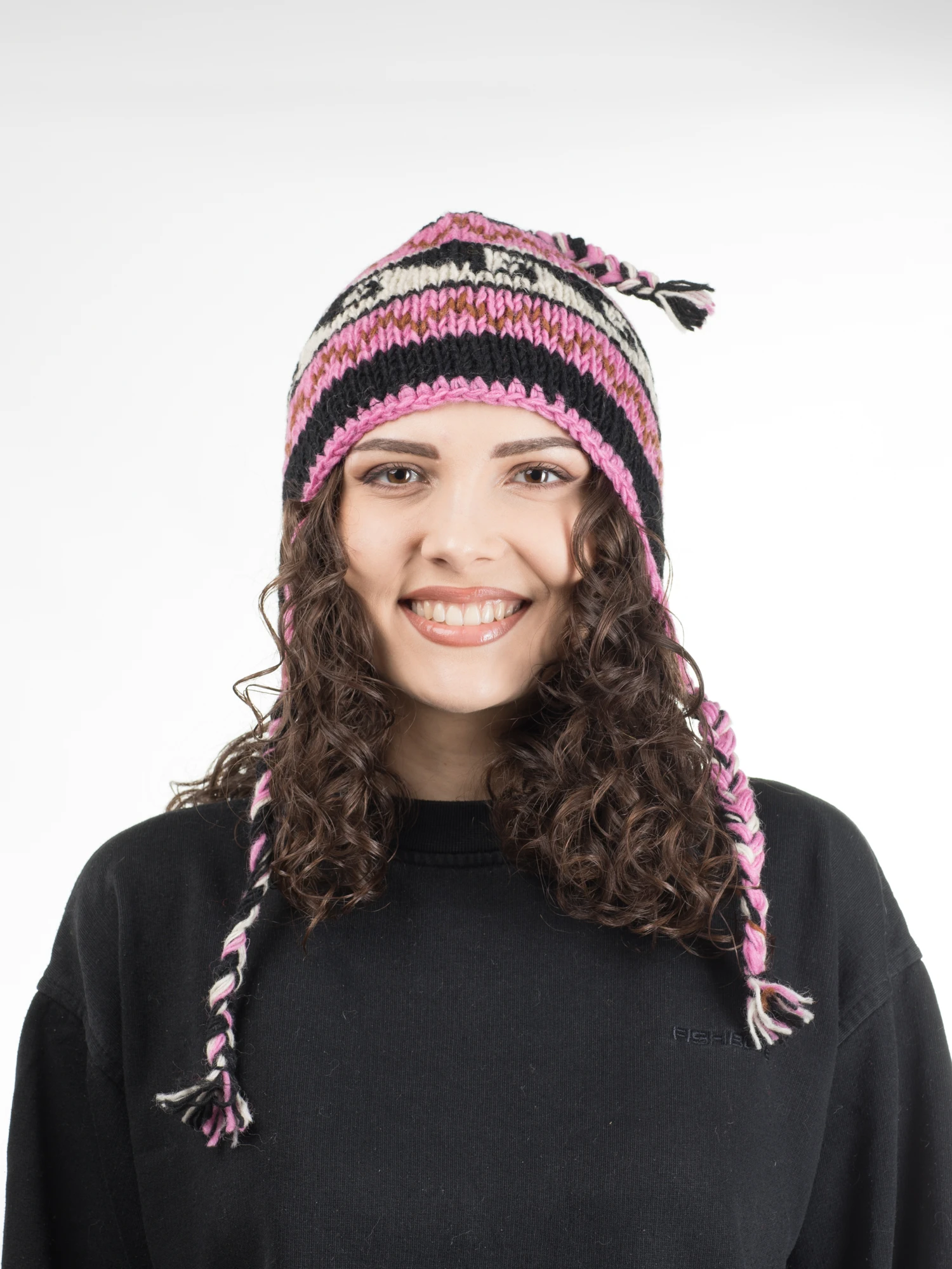 FEMEI - Caciula din lana captusita cu polar - Model unicat 55