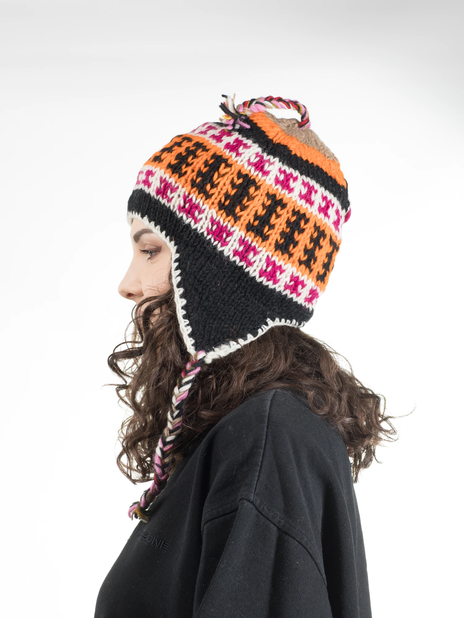 Caciula din lana captusita cu polar - Model unicat 7 [1]