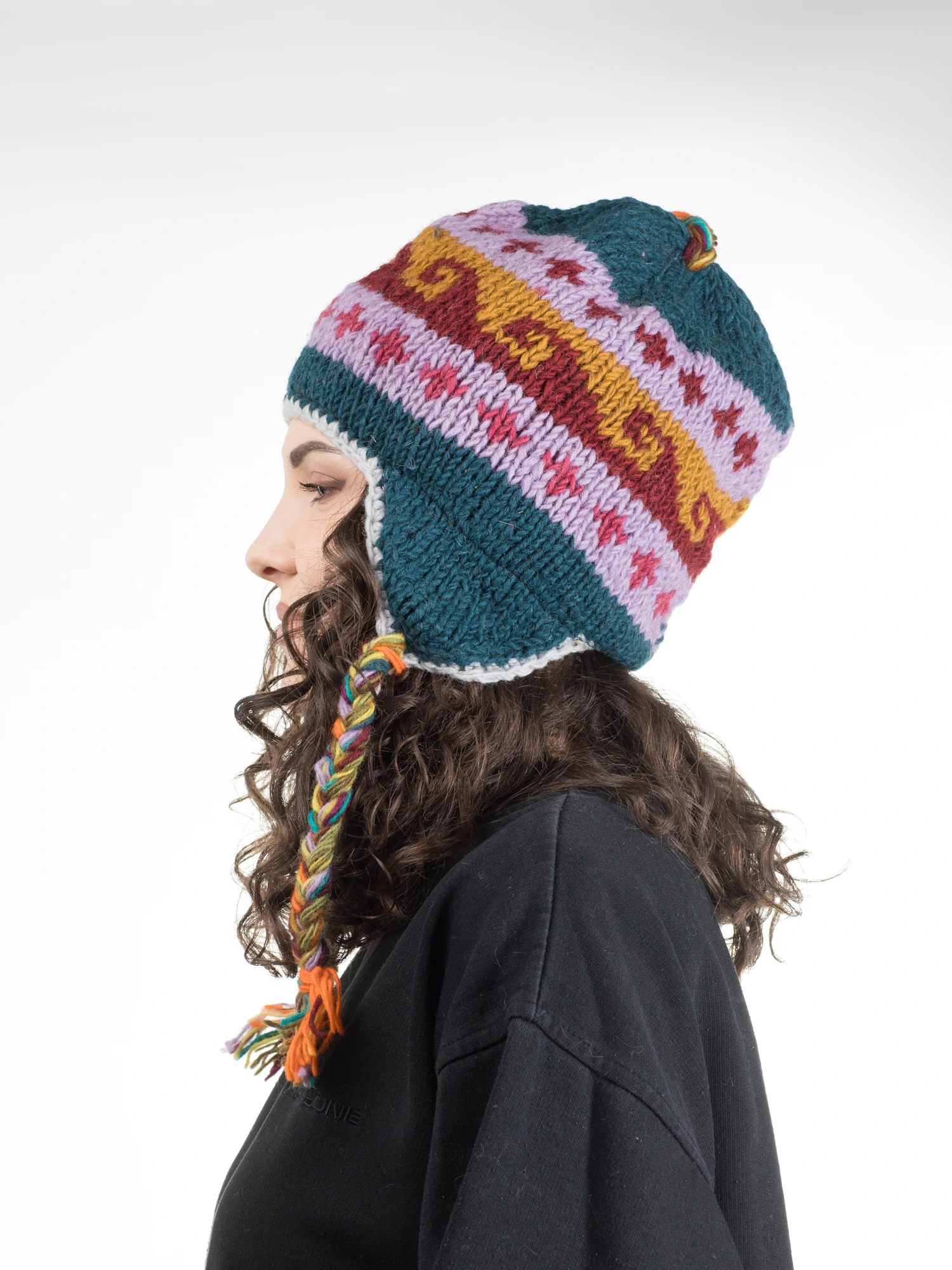 Caciula din lana captusita cu polar - Model unicat 8 [1]