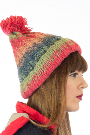 Caciula din lana - Rainbow [0]