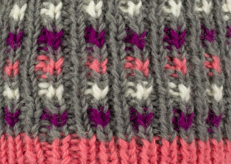 Caciula din lana copii - Pink bits [1]