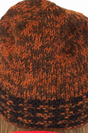 Caciula din lana - Black and Brown [5]