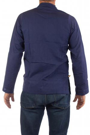 Camasa cu maneca lunga - Side Cut - Albastru Inchis [4]