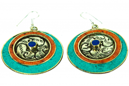 Cercei medii - Abstract circle - E58 [0]