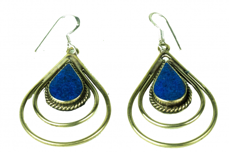 Cercei medii - Abstract teardrop - E44 [0]