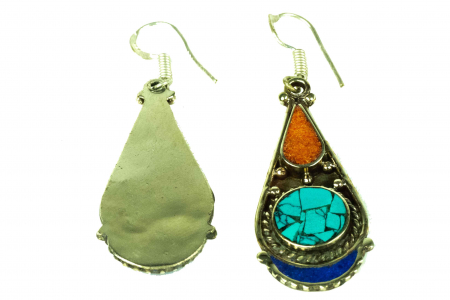 Cercei medii - Aztec teardrop E111 [1]