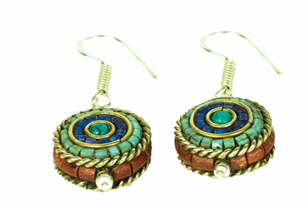 Cercei rotunzi - Mozaic - E124 [1]