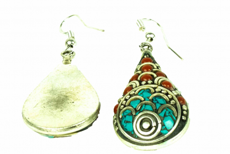 Cercei triunghi - Aztec teardrop - E74 [1]