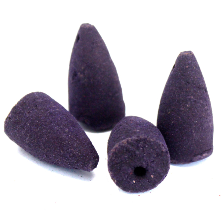 Conuri (10buc) Parfumate Aromatice „Fum Curgător” –  Lavandă [1]