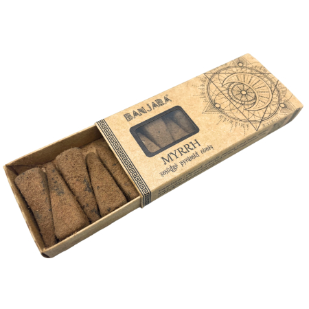 India - Conuri (10buc.) Parfumate Premium Banjara - Smirnă